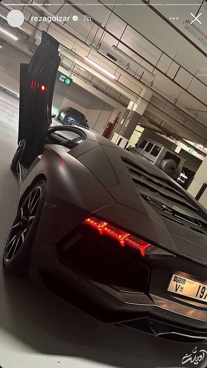 (تصویر) محمدرضا گلزار سوار ماشین کیم کارداشیان!